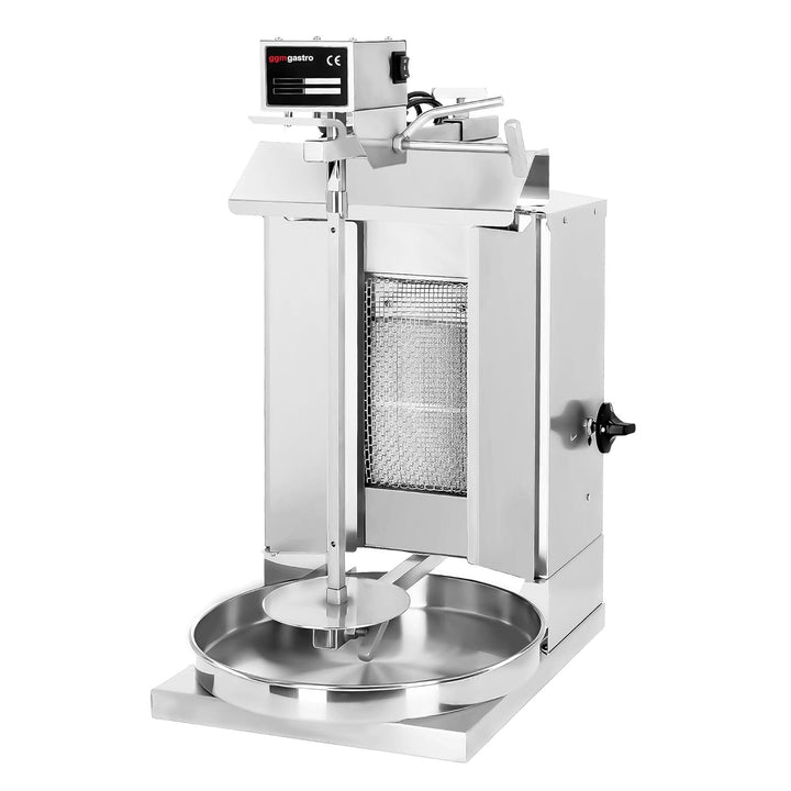 GGM Gastro Kebab Grill - 1 Brenner - 5kg Kapazität - 3.25kW - Fleischspiess 44.5 x 1.2cm - einstellb