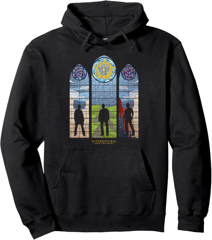 Supernatural Stained Glass Pullover Hoodie