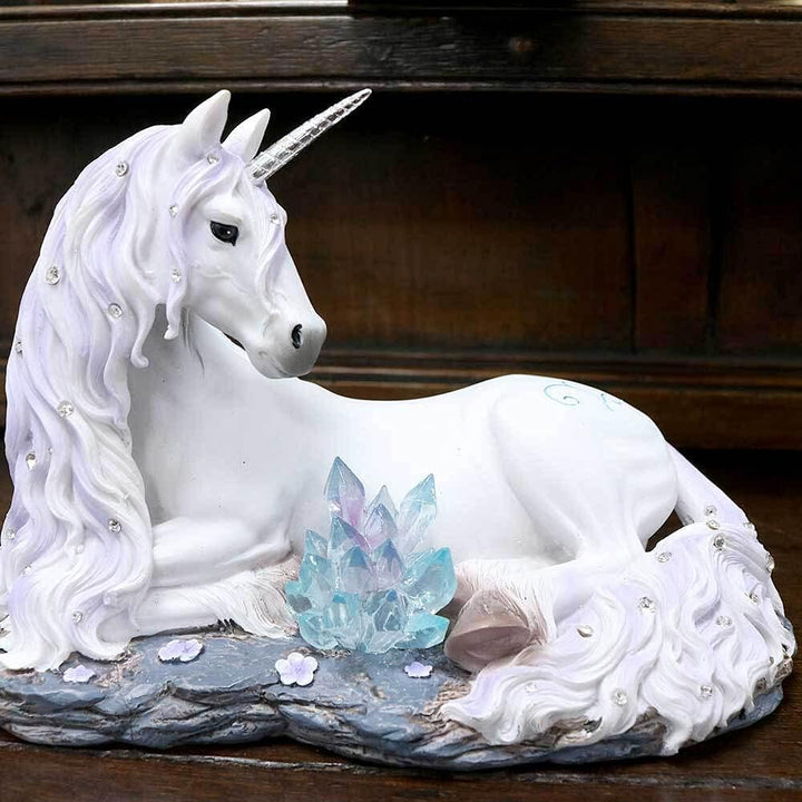 Nemesis Now B2832H7 Dekofigur Ruhe, 19 cm, Kunstharz, Weiss