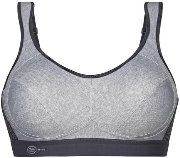 Anita Active Damen Extreme Control Sport-BH 70D Grau (Heather Grey 254), 70D Grau (Heather Grey 254)
