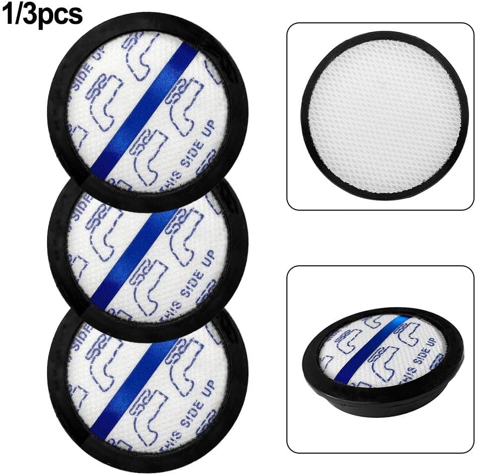 Akku-Staubsaugerfilter für EUREKA, Ersatzteil-Zubehörfilter (3 Stück) 3er-Pack, 3er-Pack