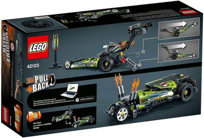 Lego Technic 42103 - Pull-Back - Top Fuel Dragster (225 Teile)