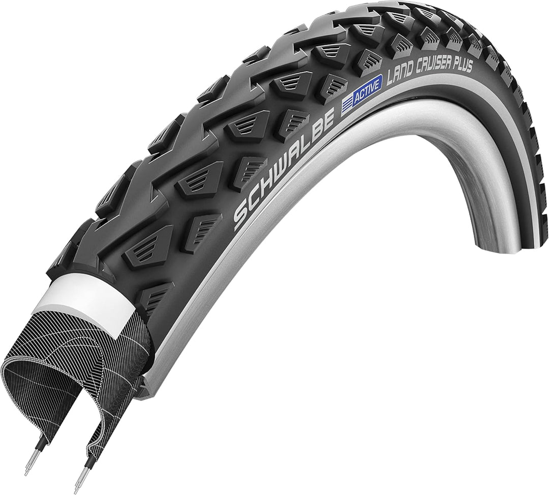 Schwalbe Land Cruiser Fahrrad Bereifung LAND CRUISER PLUS PunctureGuard, TwinSkin 47-559 - TwinSkin