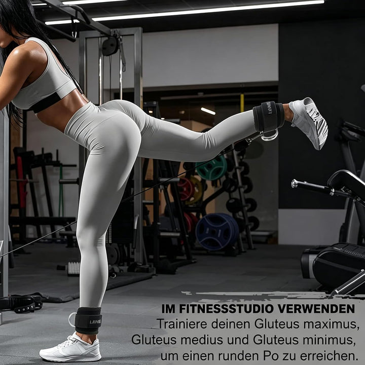 Langhantel Polster Set - Hip Thrust Pad Polster für Langhantelstange - Hantel Nackenpolster, Polster