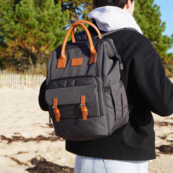 Thermobaby - ESCAPADE-Wickeltasche - Baby-Wickelrucksack - Tasche mit Wickelauflage für Babys Jungen