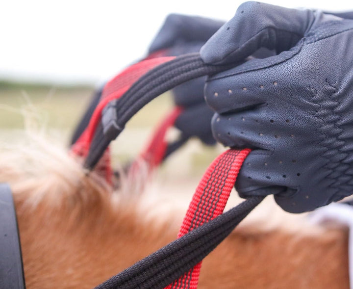WALDHAUSEN Vorderzeug mit Sicherheitszügel Secutrust Schwarz Pony, Schwarz Pony