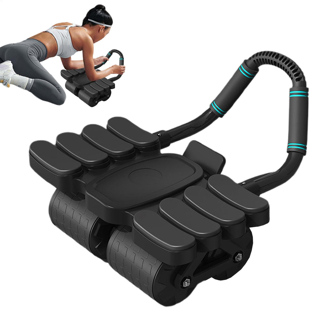 AB Rad Roller, ABS Roller, Fitnessgeräte AB -Trainer mit Ellbogenunterstützung, Bauchübungsausrüstun