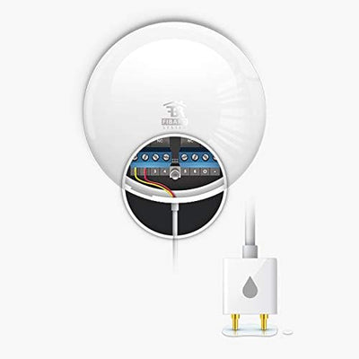 FIBARO Flood Sensor / Z-Wave Plus Wassermelder, Hochwasser, Leck und Temperatursensor, FGFS-101