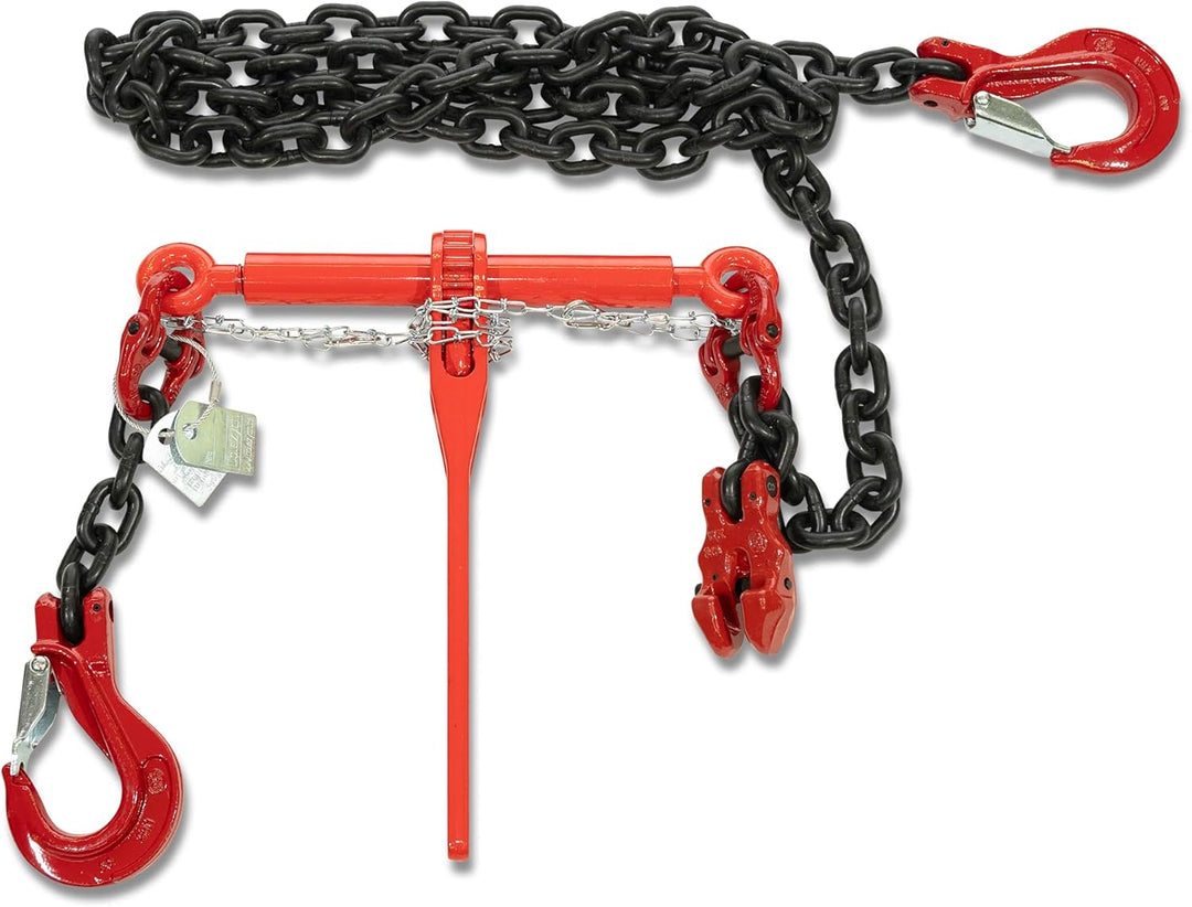 Dolezych Spannzurrkette PowerLash L-150, 2200 daN, 1-teilig, mit Gabelkopfhaken, 2 m Länge, Kette 6-