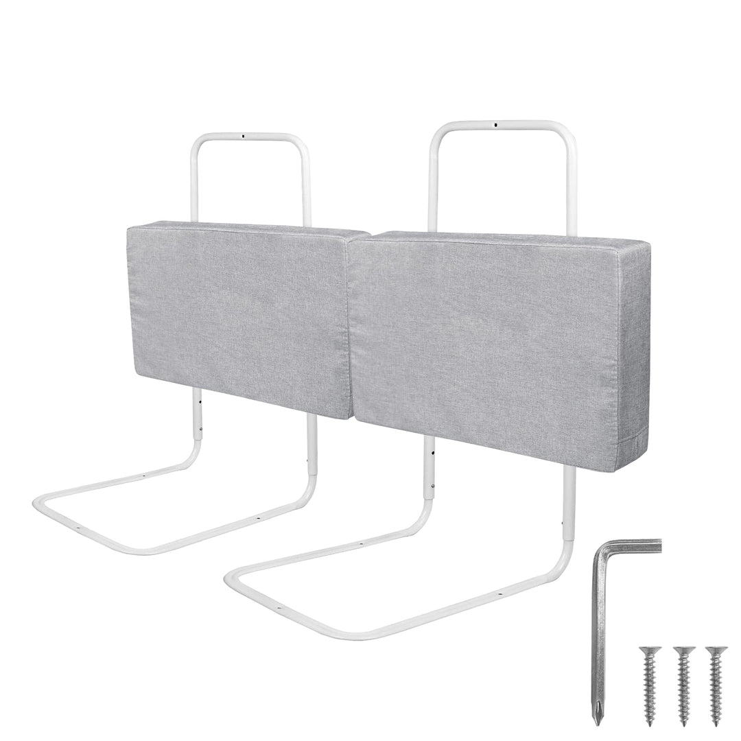 Froadp 100cm Rausfallschutz Beistellbett Leinen Kindersoftpack Bettgitter Tragbare Bettschutzgitter