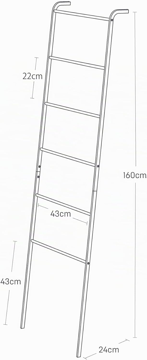 Ladder Hanger - Tower - white Weiss Single, Weiss Single