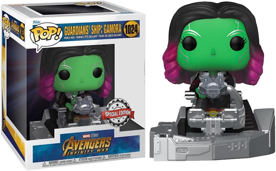 Funko Pop! Marvel Deluxe: Avengers Infinity War - Guardians' Ship: Gamora (Special Edition) #1024 Bo