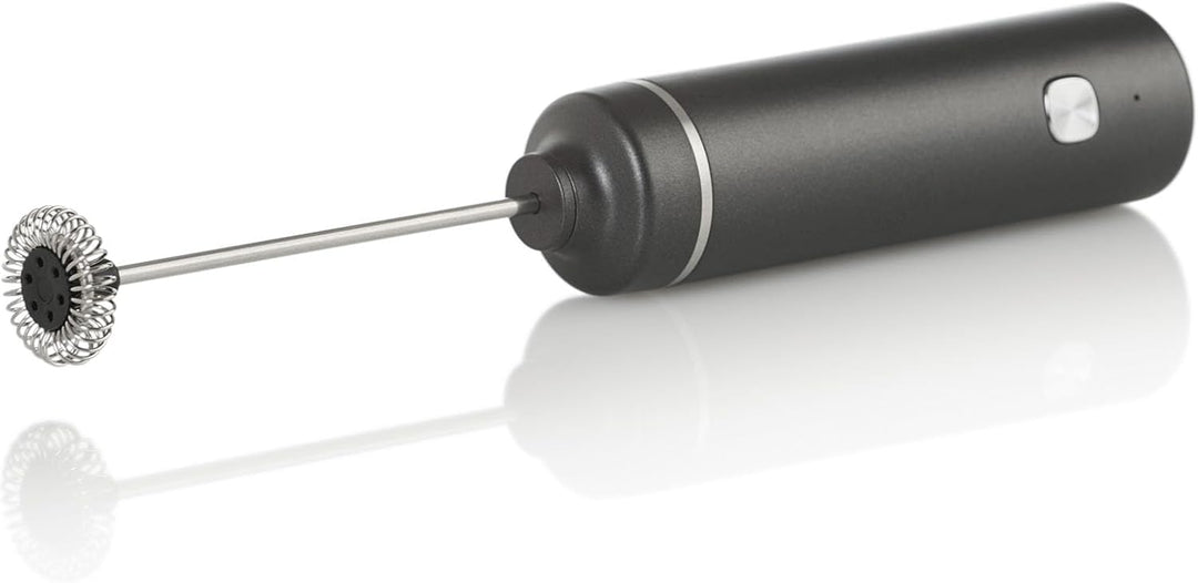 AdHoc Moro Milchaufschäumer MS32 (dunkelgrau), elektrisch & wiederaufladbar (USB-C), 10.000 U/min, a