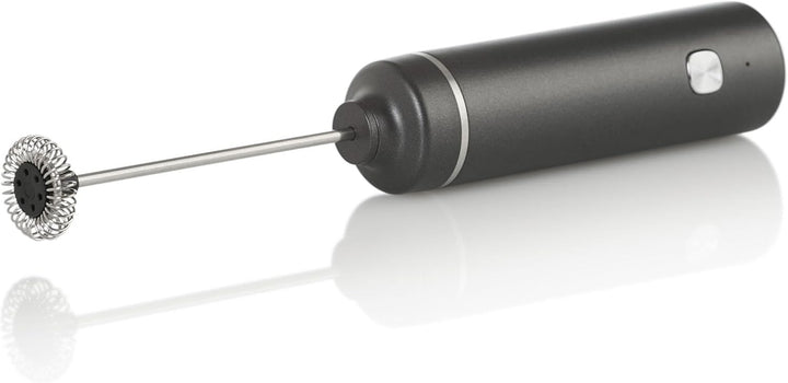 AdHoc Moro Milchaufschäumer MS32 (dunkelgrau), elektrisch & wiederaufladbar (USB-C), 10.000 U/min, a