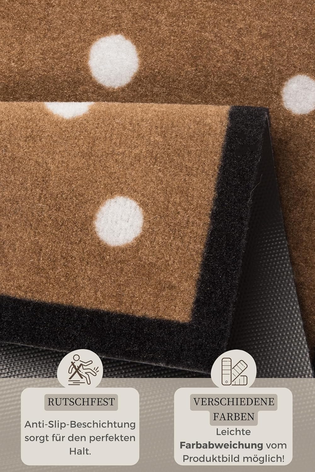 Hanse Home Fussmatte Weihnachten für Innen und Aussen 40x60cm - Schmutzfangmatte Outdoor Türmatte mi
