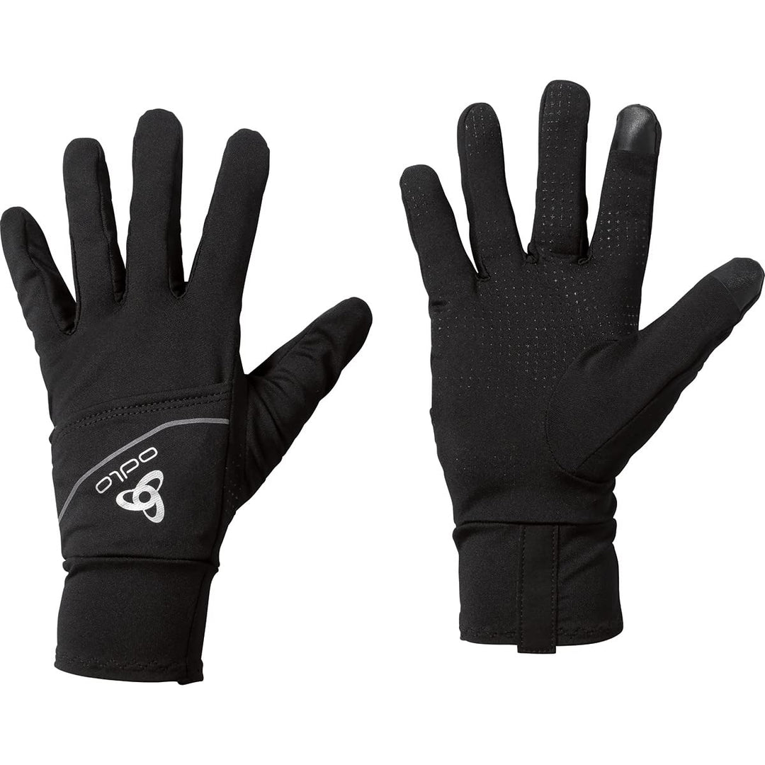 Odlo Unisex Handschuhe Intensity Cover Safety XXL Schwarz, XXL Schwarz