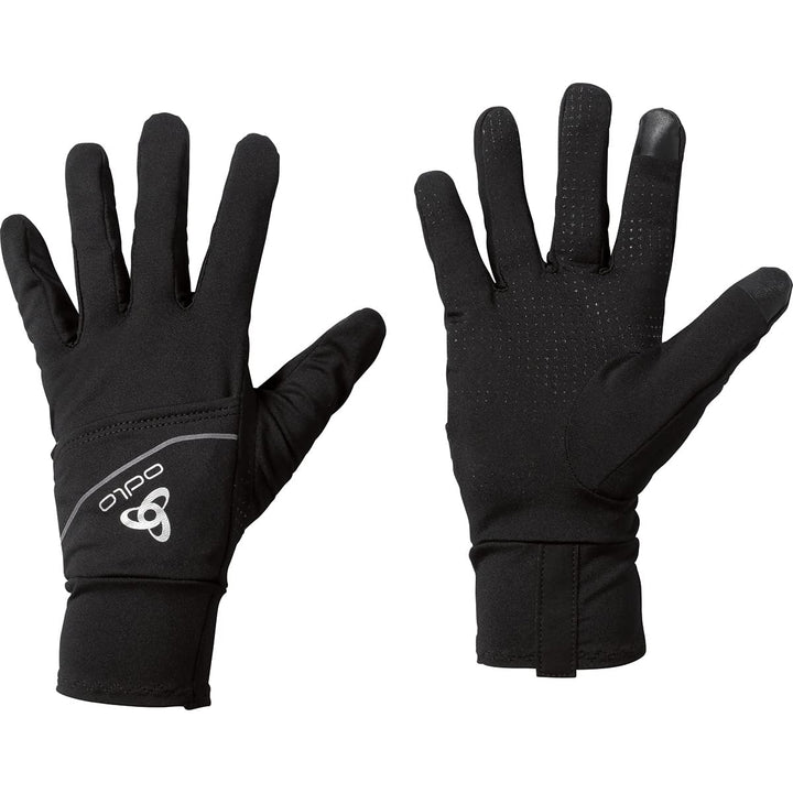 Odlo Unisex Handschuhe Intensity Cover Safety XXL Schwarz, XXL Schwarz
