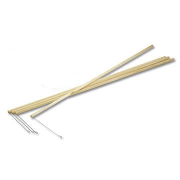 Laternenstab Fichte, 60 cm lang, 50 Stück