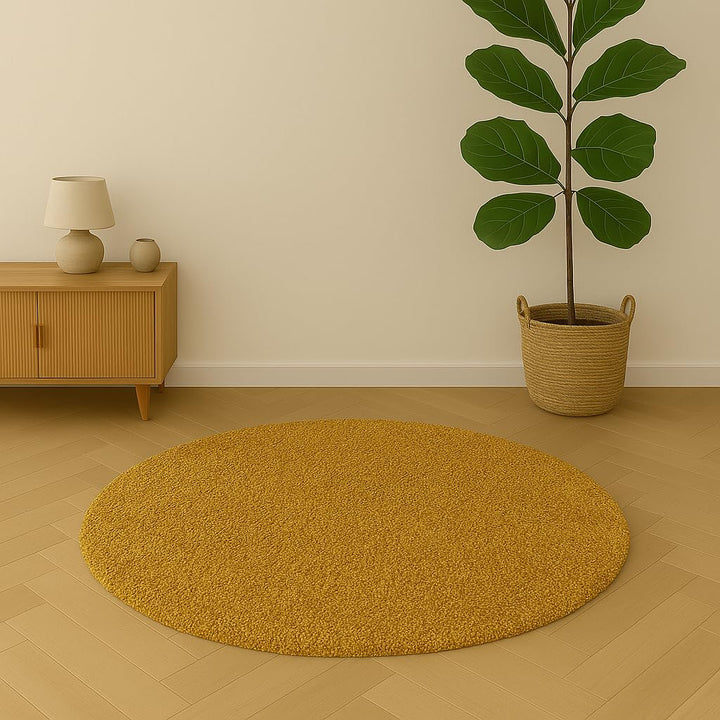 DomDeco Waschbarer Teppich Ease, super weicher und Flexibler 12mm Kurzflor für Wohnzimmer/Schlafzimm