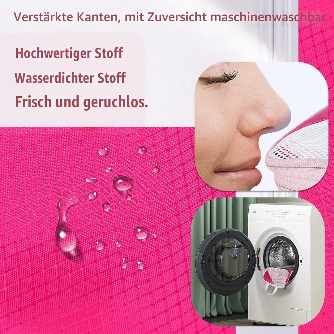 AiQInu Packing Cubes Compression, 5 Stück Packtaschen Kompression Koffer Organizer Set mit Wäschebeu