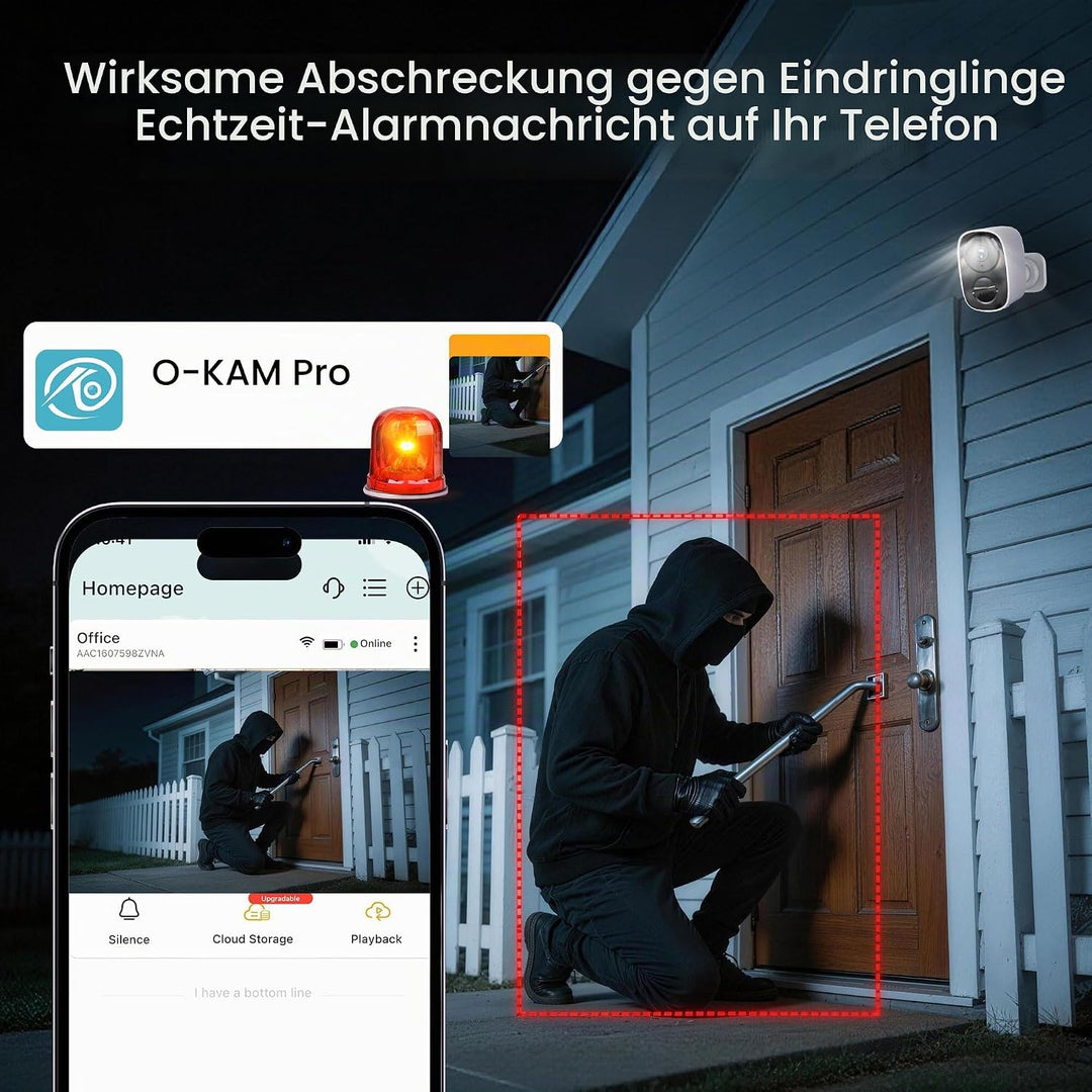 HITELLARCAM 2K Überwachungskamera Aussen Akku, 2.4/5GHz Dual-Band WLAN Kamera Set mit Kostenlosem Cl