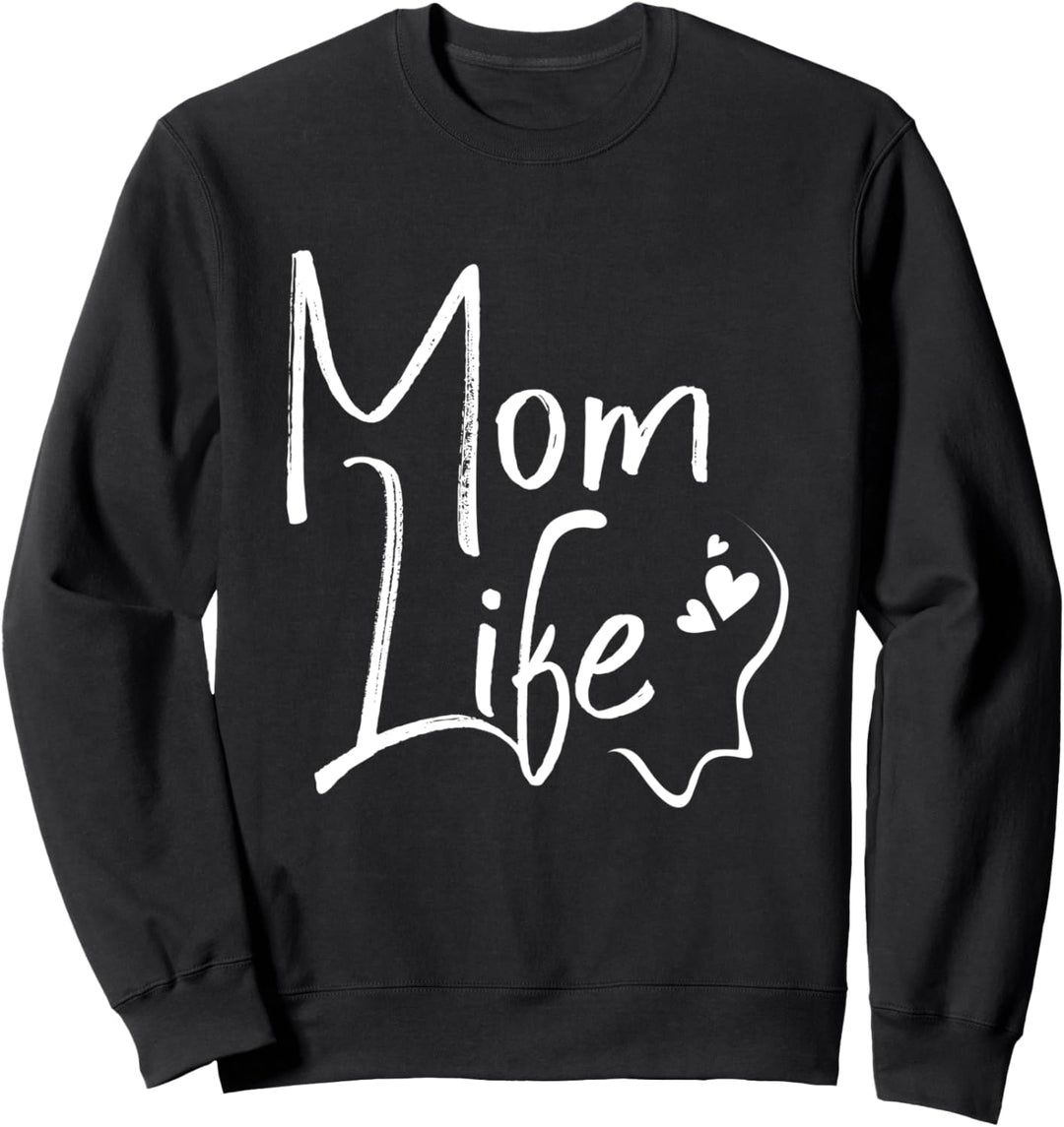 Süsses Muttertagsgeschenk Mutter Frau Mutter Leben Mutter Sweatshirt