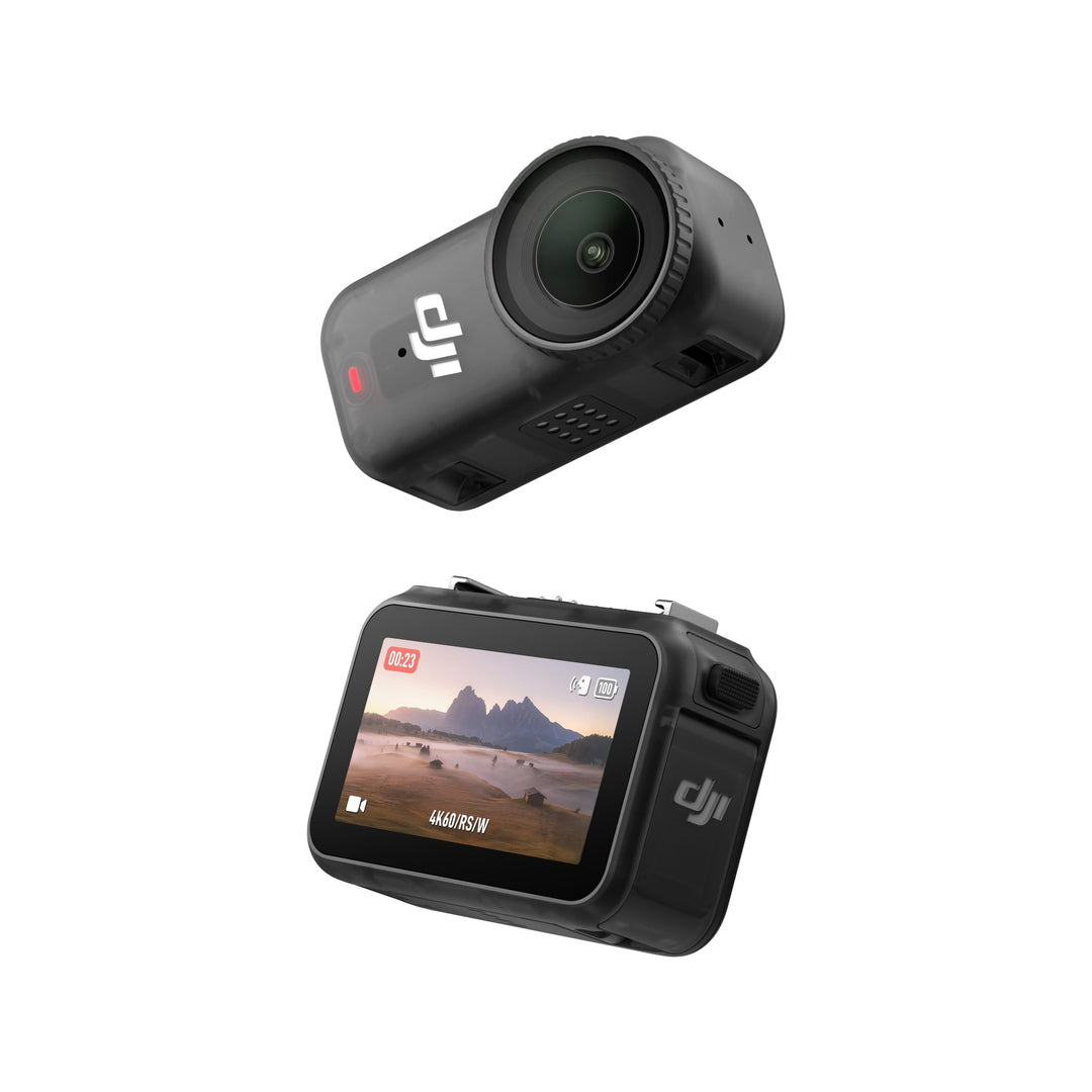 DJI Osmo Nano Standard Combo (64GB) - 4K/60fps kleine Mini Vlogging Kamera mit 1/1,3″ Sensor, 143°We