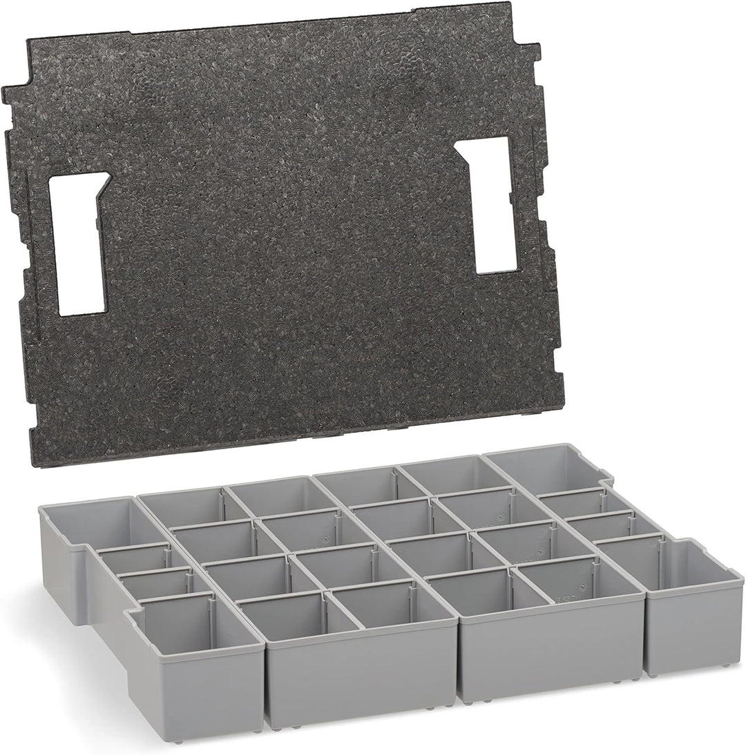 Bosch Sortimo L-Boxx 102 Werkzeugkoffer-Set • professional blau ohne Logo • bestückt mit Ordnungssys