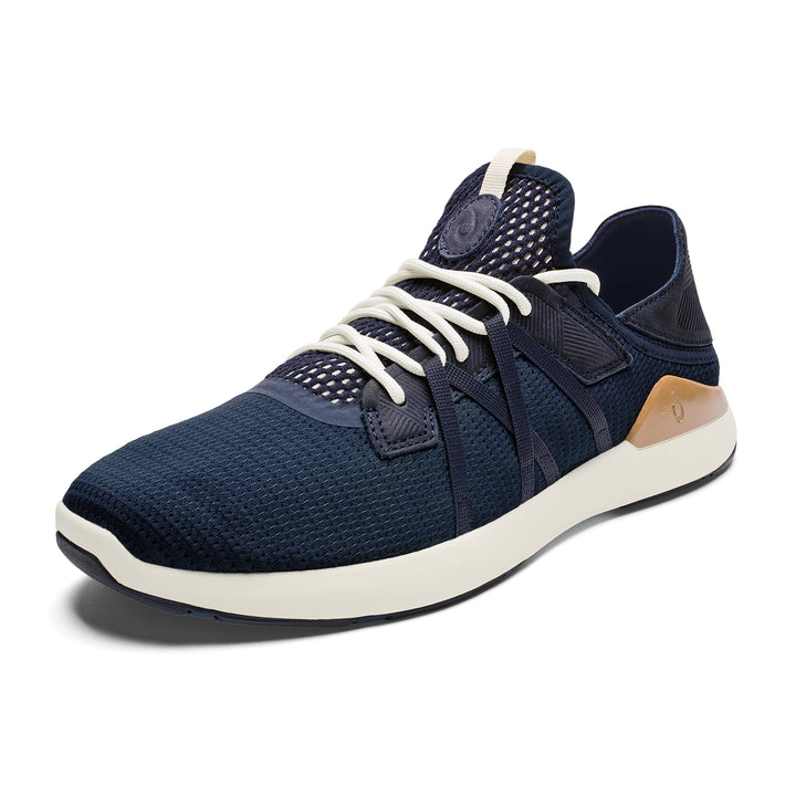 OluKai Herren Mio Li Sneaker 40 EU Trenchblue Natural, 40 EU Trenchblue Natural