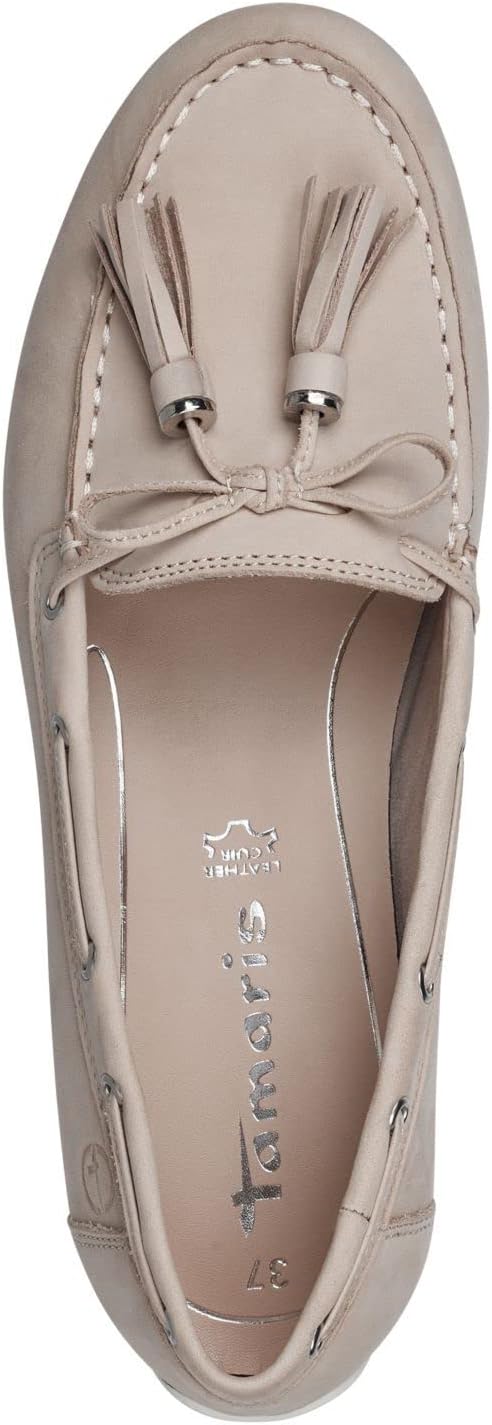 Tamaris Damen Slipper, Frauen Slip On 38 EU Rose Structure, 38 EU Rose Structure