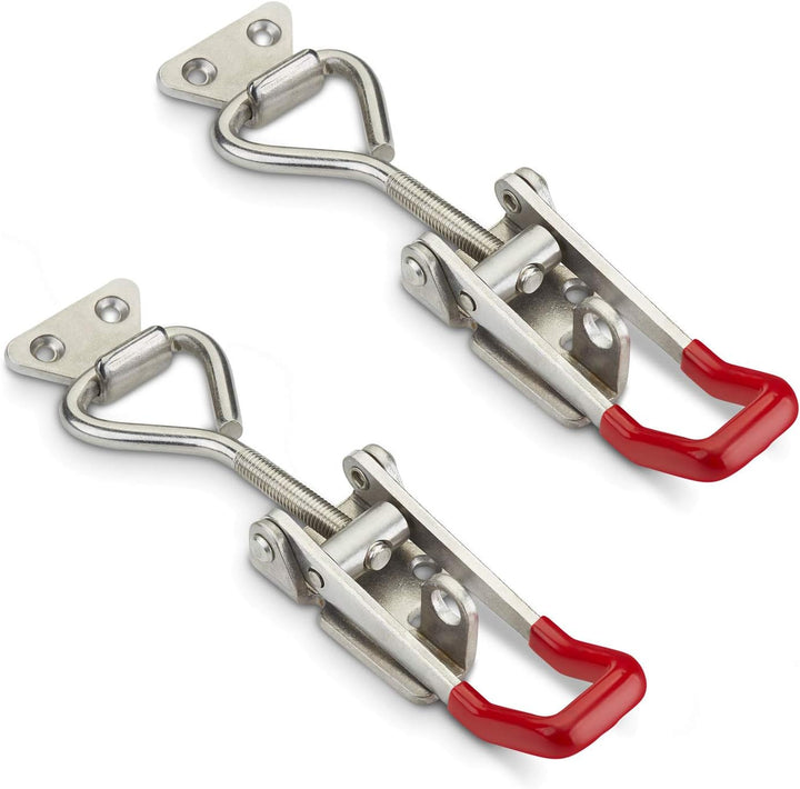 2er Set JUNKER Spannverschluss M8 (Haltekraft 600 Kg, abschliessbar) Edelstahl SS304 verstellbarer K