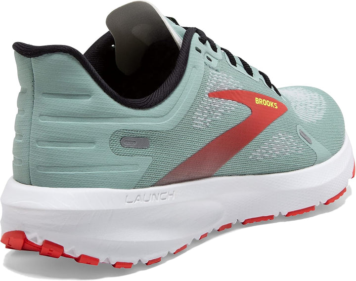 Brooks Men's Launch 9 Sneaker 46.5 EU Blue Surf Black Cherry Tom, 46.5 EU Blue Surf Black Cherry Tom