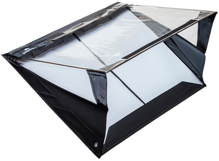 Paperdry Schwarzes Wasserfestes Klemmbrett A3 Hochformat - hochwertiges PVC, 18 Monate Garantie - Kl
