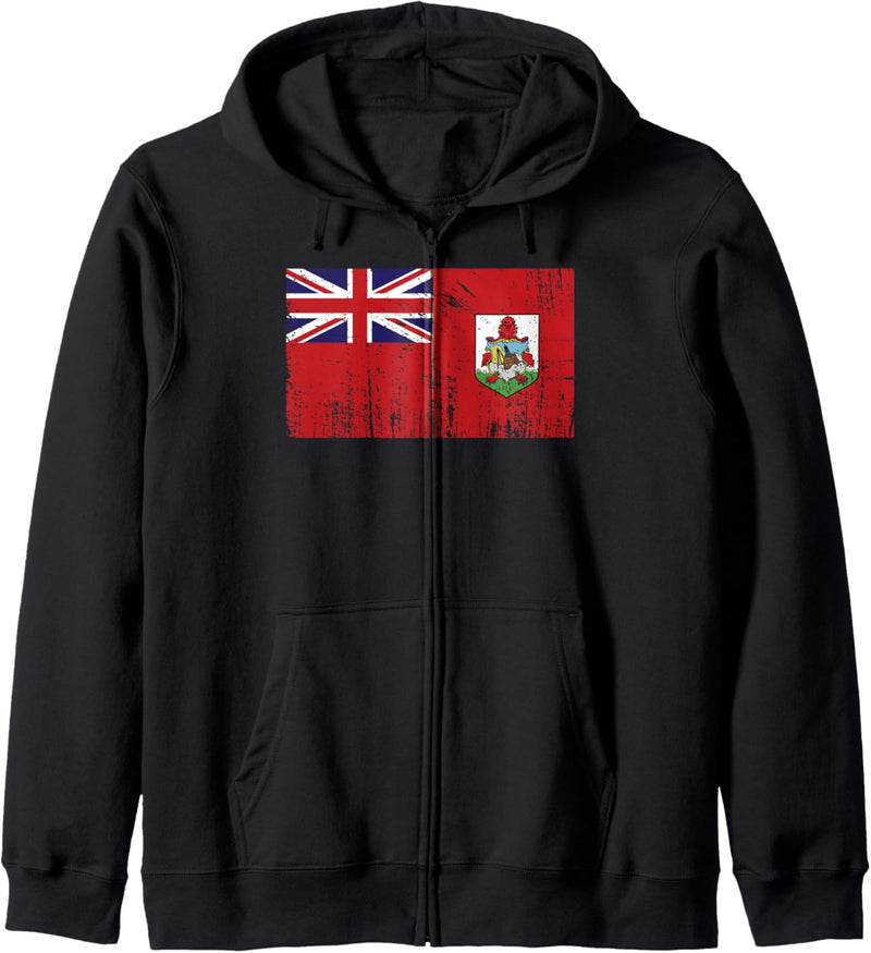 Bermuda-Inseln Flagge-Fahne Geschenk Fussball-Fan Sport Kapuzenjacke