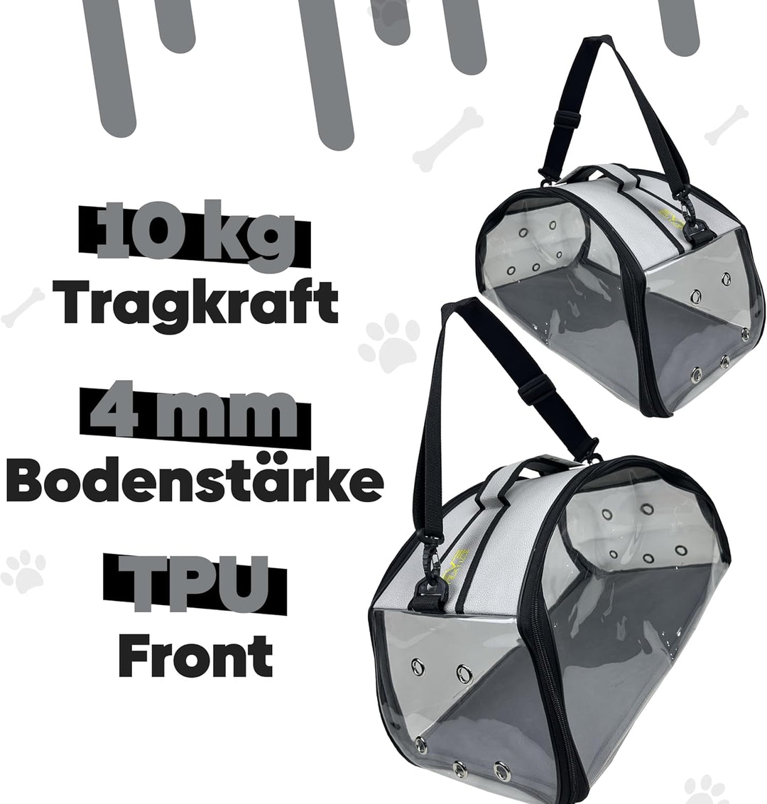 EVE Textile Hunde Tragetasche | Katzen Tragetasche | Hundetasche | Katzentasche | Hunde Umhängetasch