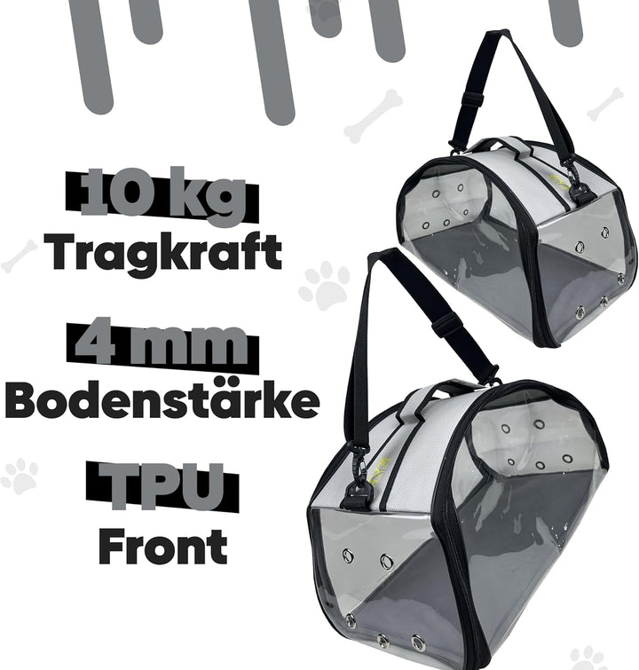 EVE Textile Hunde Tragetasche | Katzen Tragetasche | Hundetasche | Katzentasche | Hunde Umhängetasch