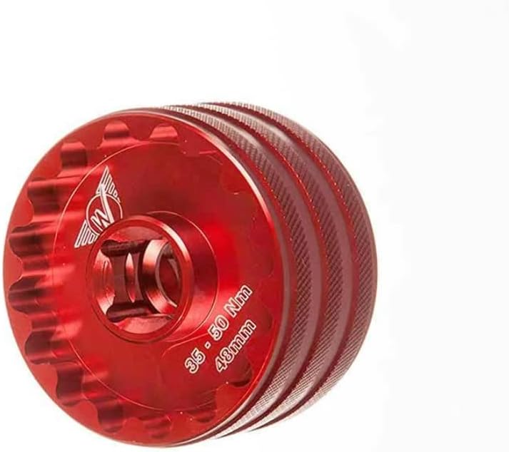 Wheels Mfg Doppelseitige Tretlager-Stecknuss rot Einheitsgrösse, rot Einheitsgrösse