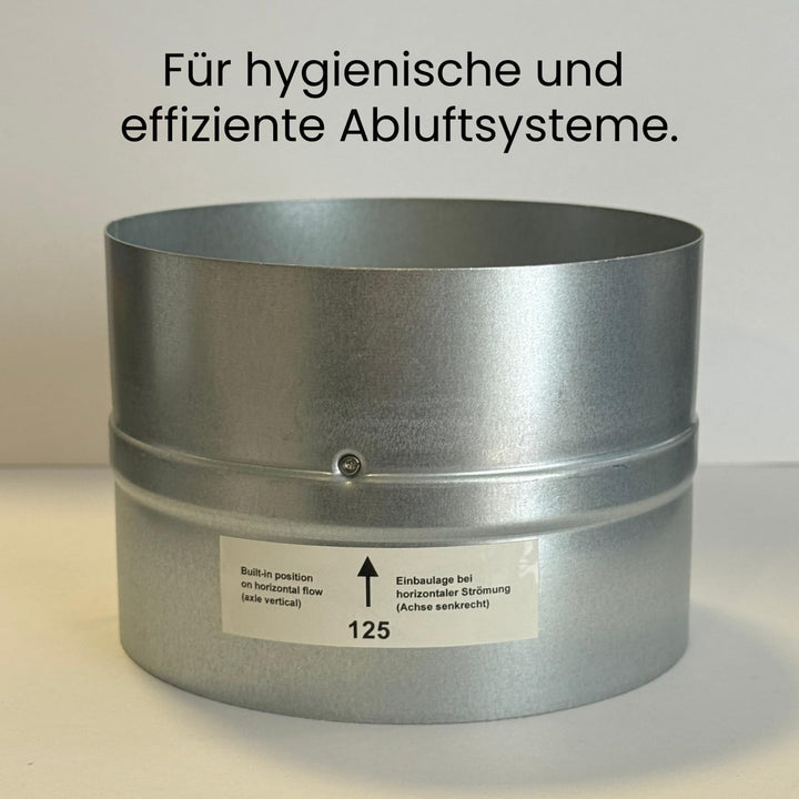 Home Melody Rückschlagklappe - Rückstauklappe für Dunstabzug, Trockner Entlüftung, Abluftventilator,