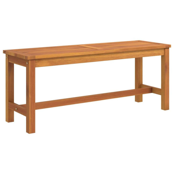 vidaXL Gartenbank 110x35x45 cm Massivholz Akazie 110 x 35 x 45 cm