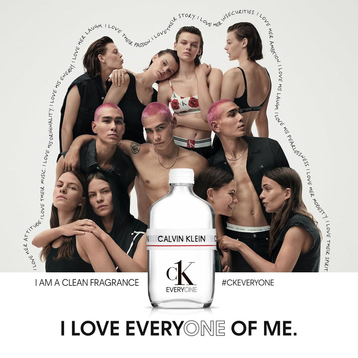 CALVIN KLEIN ck Everyone Eau de Toilette, holzig-blumiger Unisex-Duft für Männer und Frauen 100 ml (