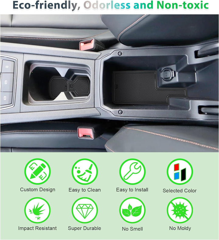 GAFAT Kompatibel mit Cupra Formentor 2022 2023 (Elektronische Automatik) Antirutschmatten, Formentor