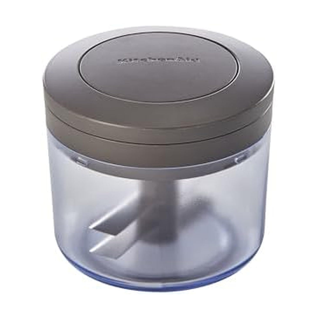 KitchenAid Manueller Zerkleinerer für Lebensmittel, Anthrazit, 3,8 Tassen Dunkles Grau, Dunkles Grau