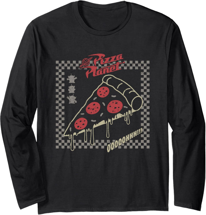 Toy Story Pizza Planet Aliens Vintage Style Langarmshirt