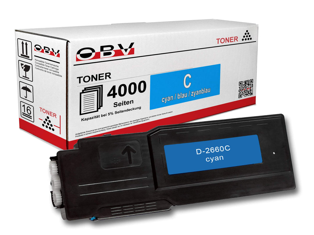 OBV kompatibler Toner als Ersatz für Dell 593-BBBT / 488NH für Dell C2660 C2660dn C2665 C2665dn C266