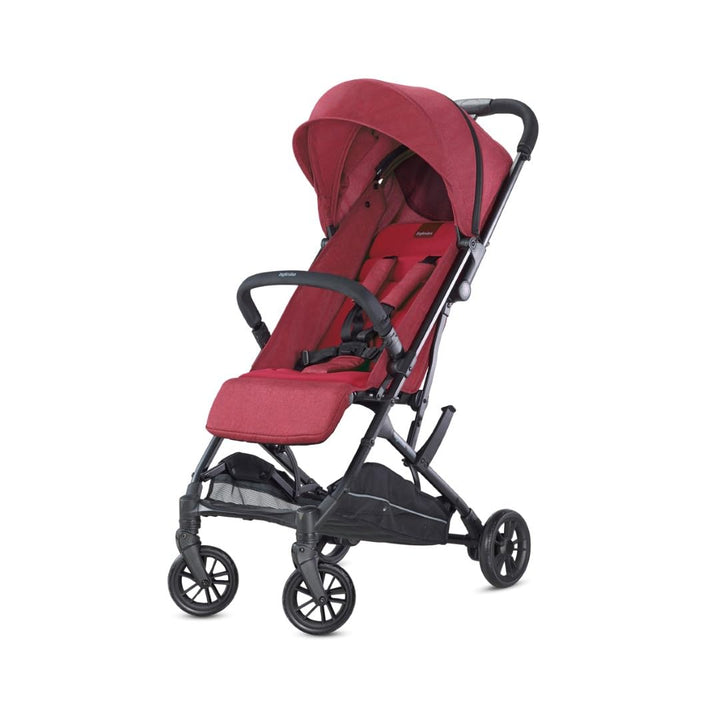 Inglesina Sketch Kinderwagen Leicht und Kompakt, Rot, Bequem, bis zu 17kg, Einhand-Faltung, UPF 50+,