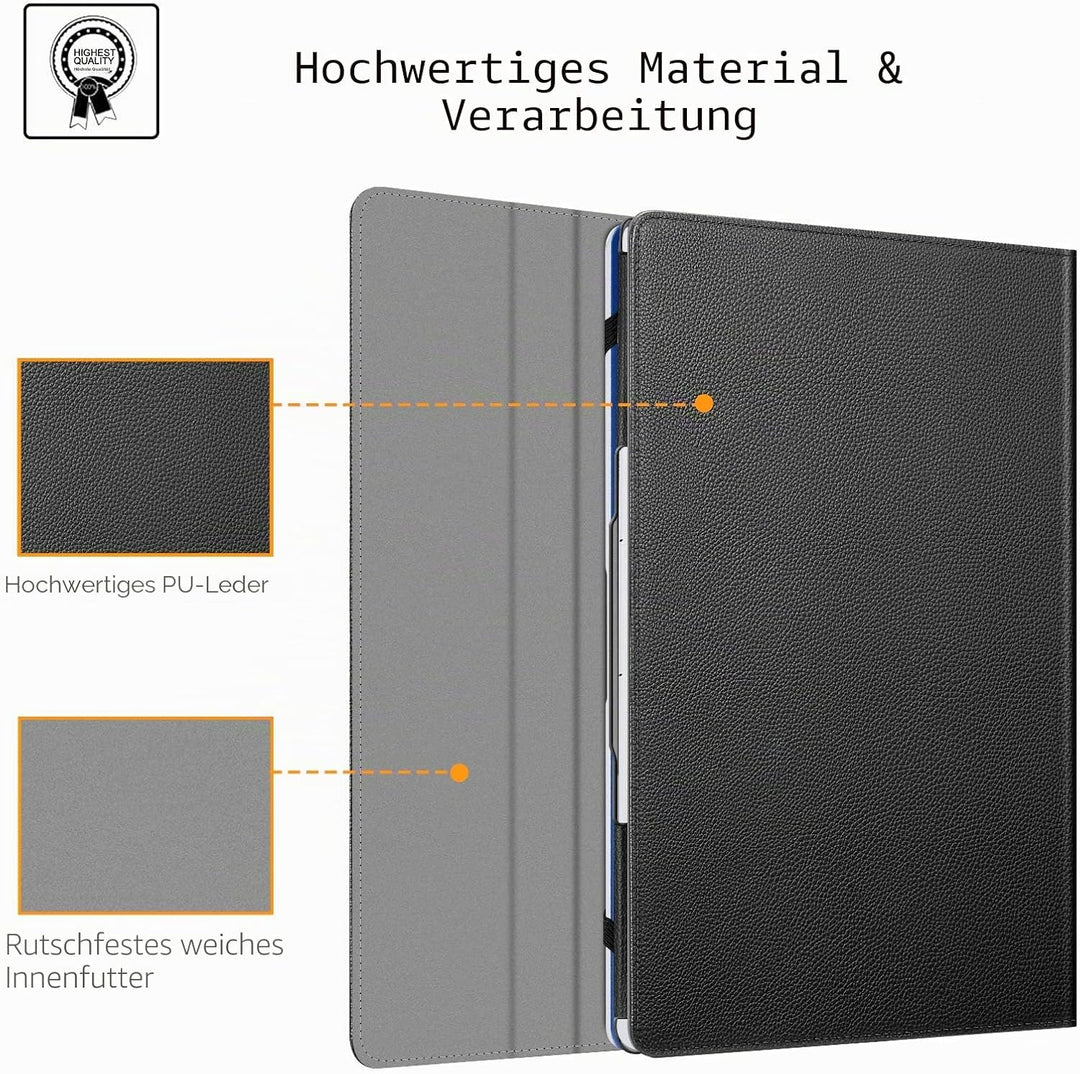 Fintie Hülle für 13.3 Zoll Samsung Galaxy Book 3 360/Galaxy Book 2 Pro 360/Galaxy Book 2 Pro 13 - Pr