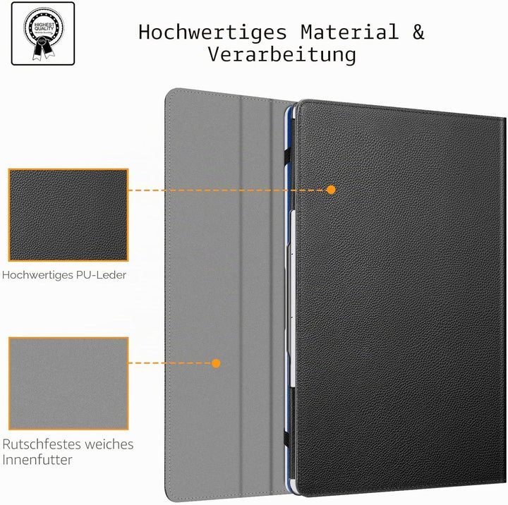 Fintie Hülle für 13.3 Zoll Samsung Galaxy Book 3 360/Galaxy Book 2 Pro 360/Galaxy Book 2 Pro 13 - Pr