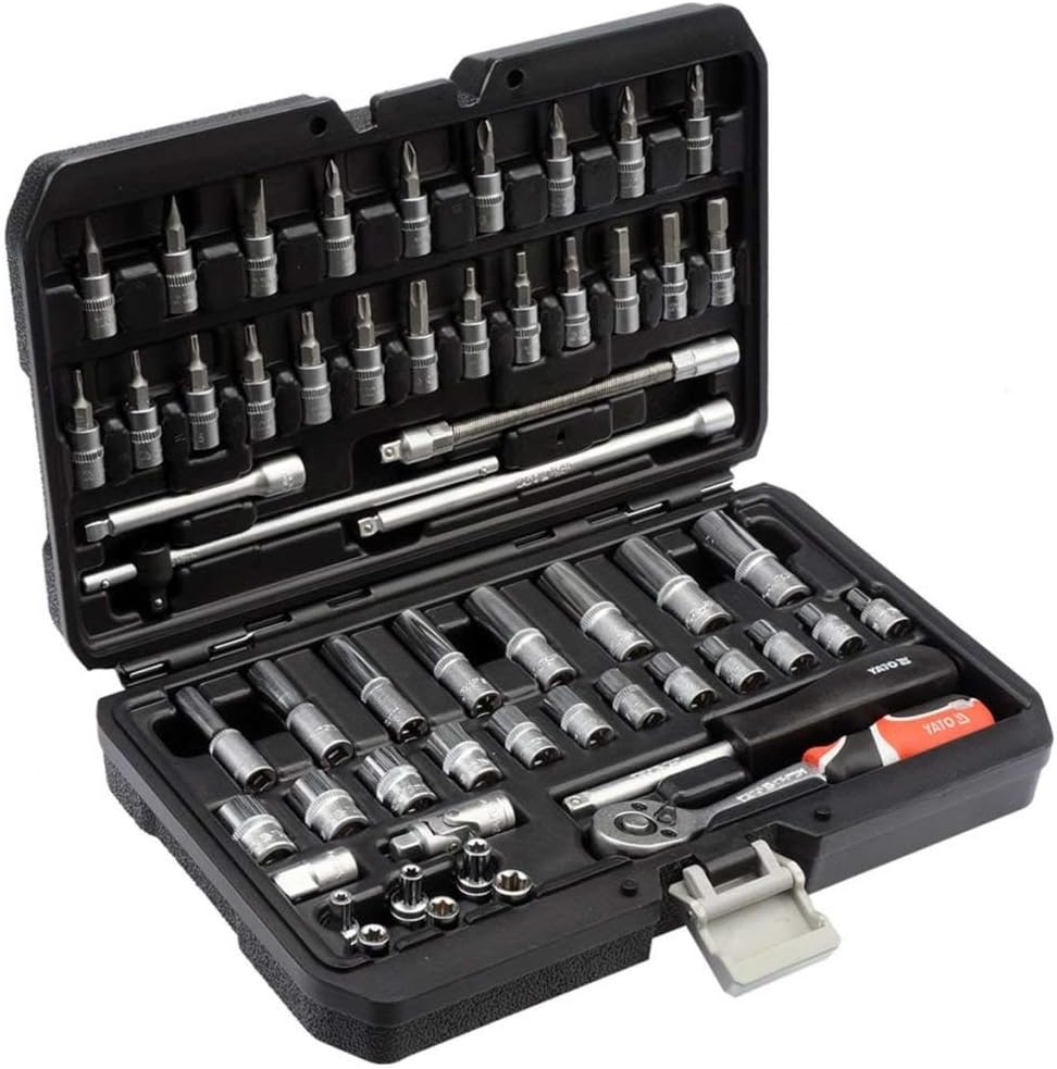 Yato SOCKET SET 14 56PCS, YT-14501, 27 x 17.7 x 6 cm