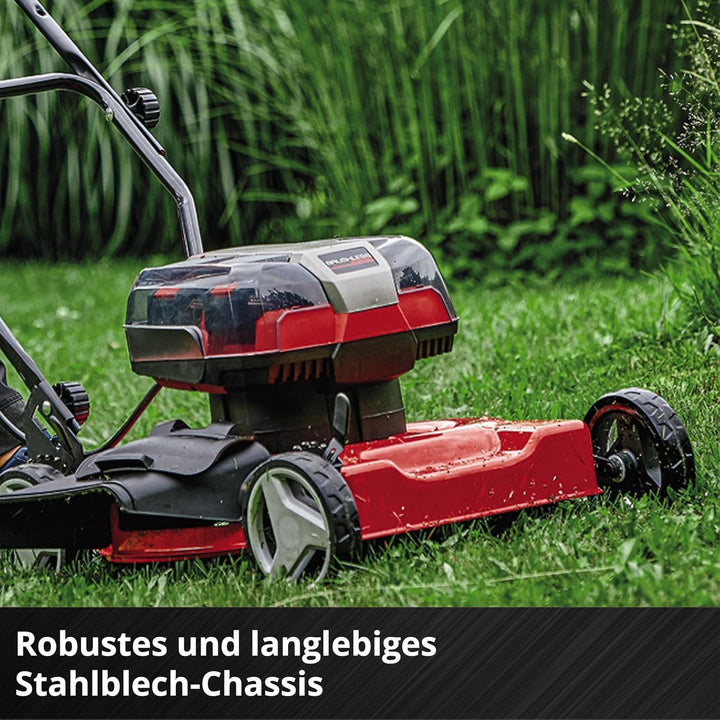 Einhell Akku-Rasenmäher GE-CM 36/48 Li M-Solo Power X-Change (36 V, 48 cm Schnittbreite, bis 1000 m²