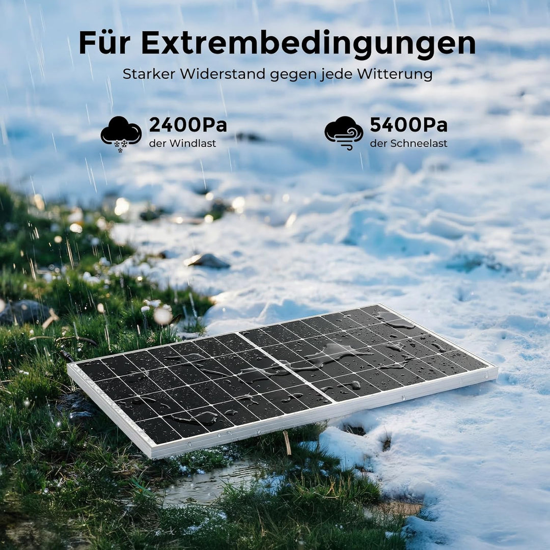 300W Solarpanel 12V Monokristallines Solarmodul, PV-Modul 25% Hoch-Effizienz solar panel für Wohnwag